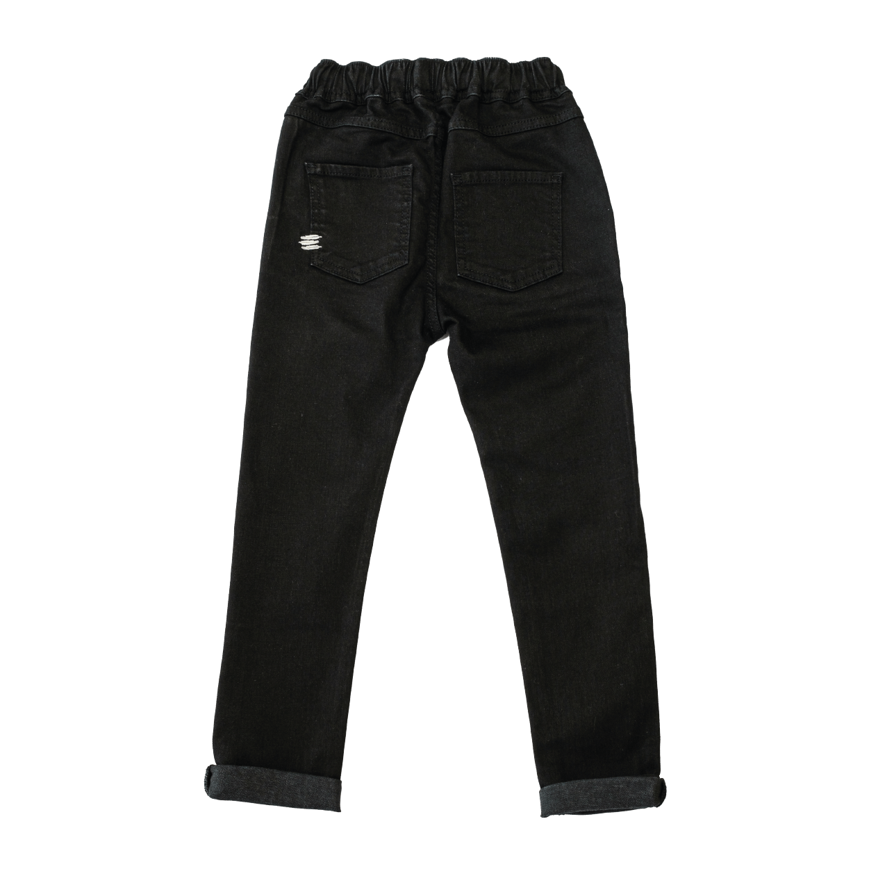 Pull-On Jeans Black