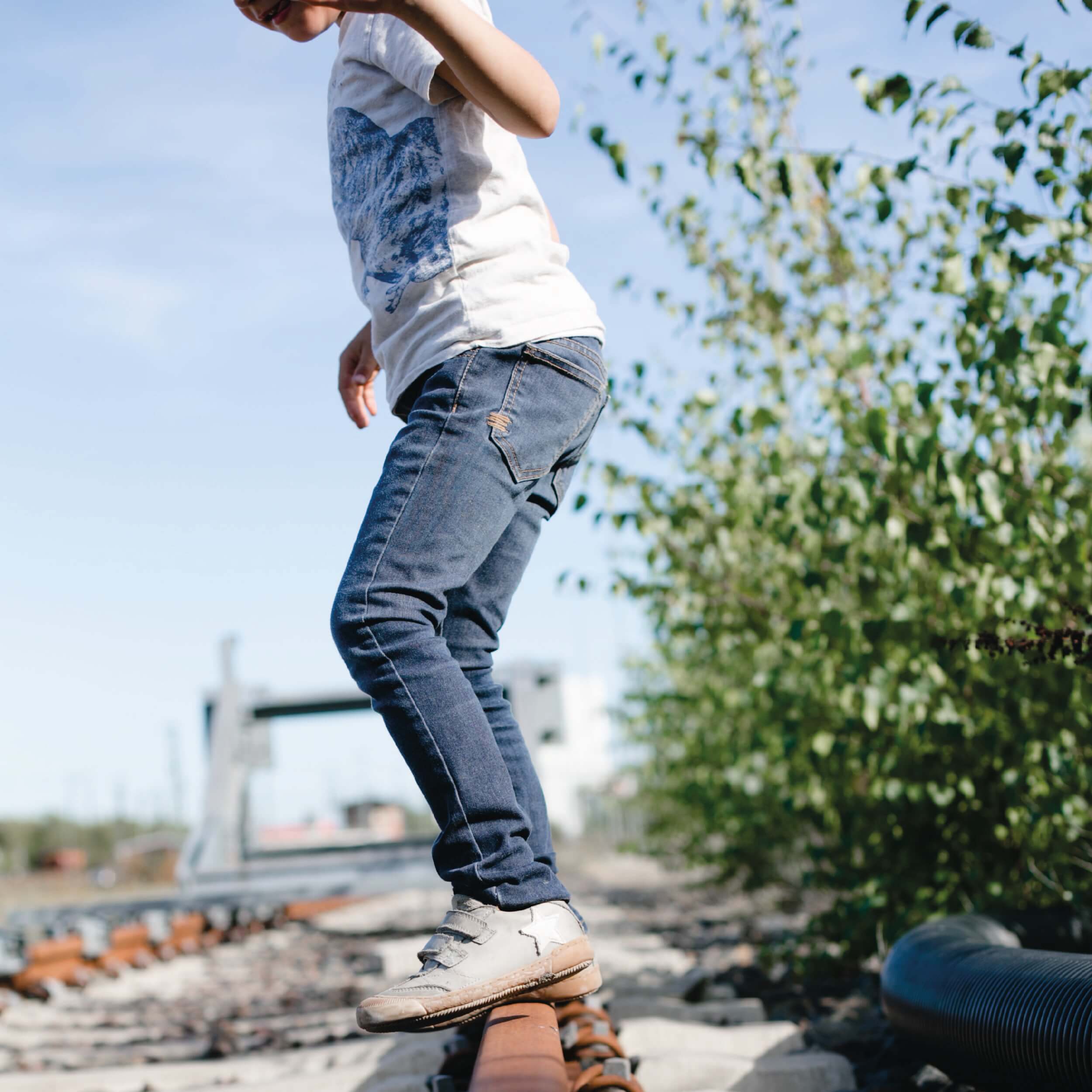 Dreifeder Maxi Jeans_Model