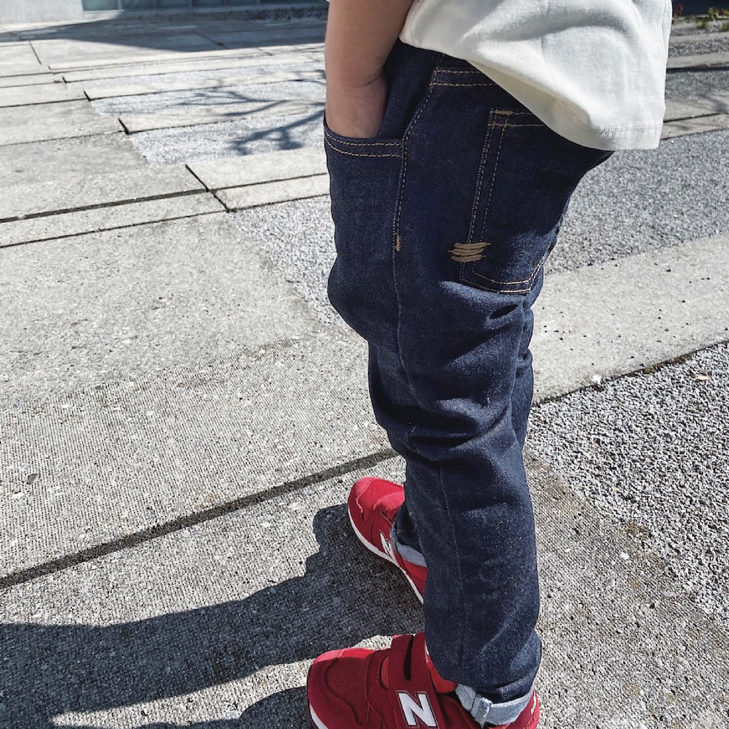 Maxi Jeans Indigo Straight_Model