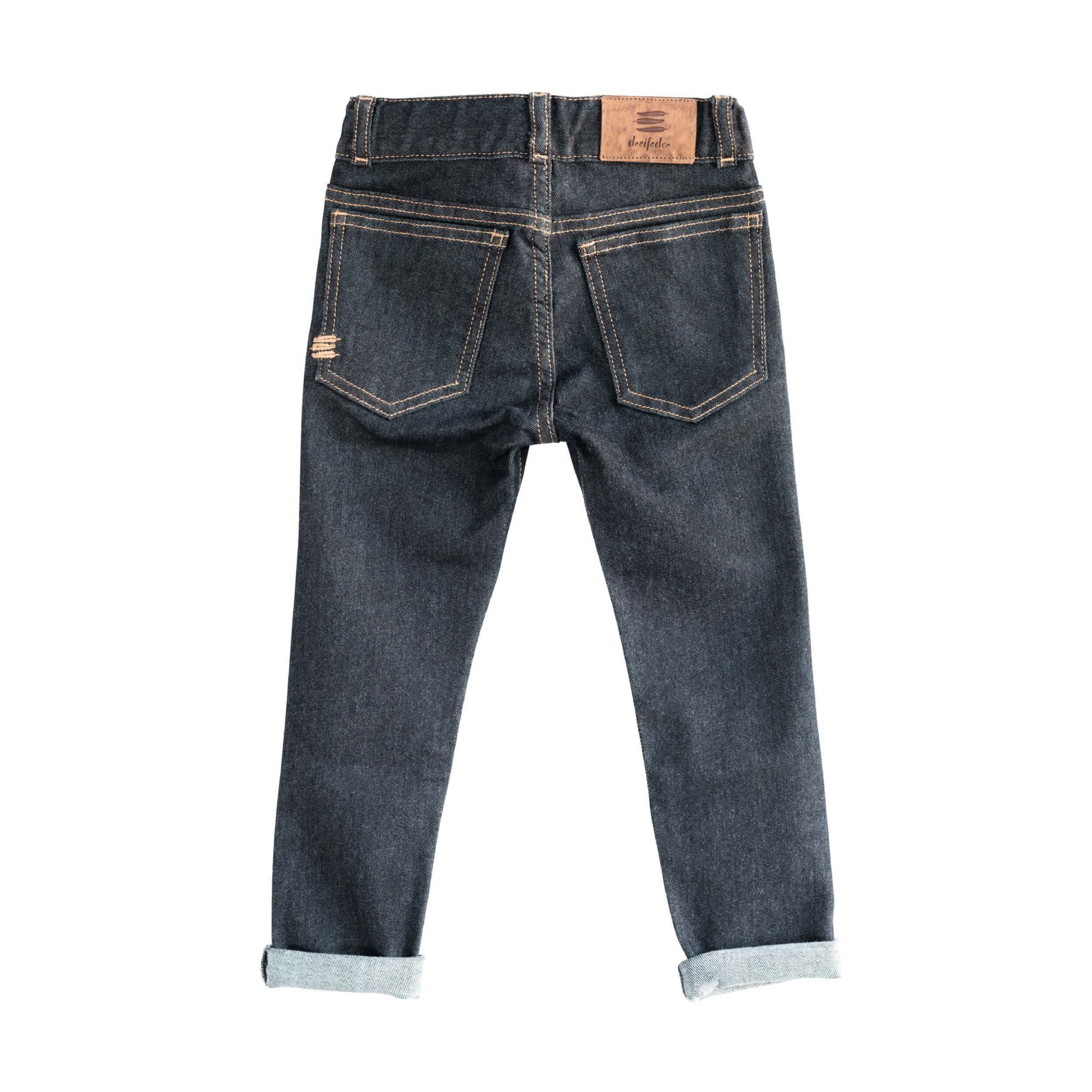 Midi Jeans Indigo_Rückseite