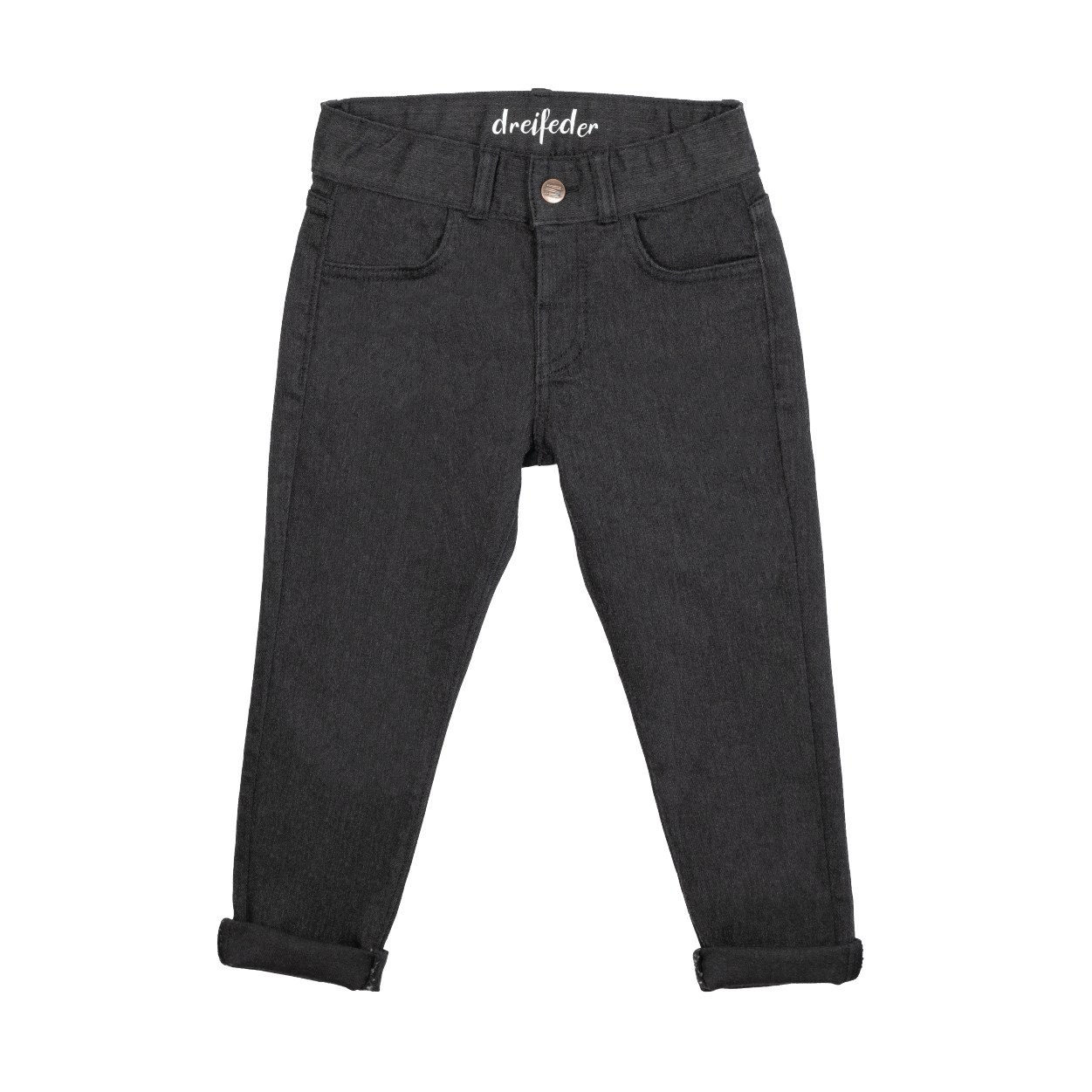 Midi Jeans Black