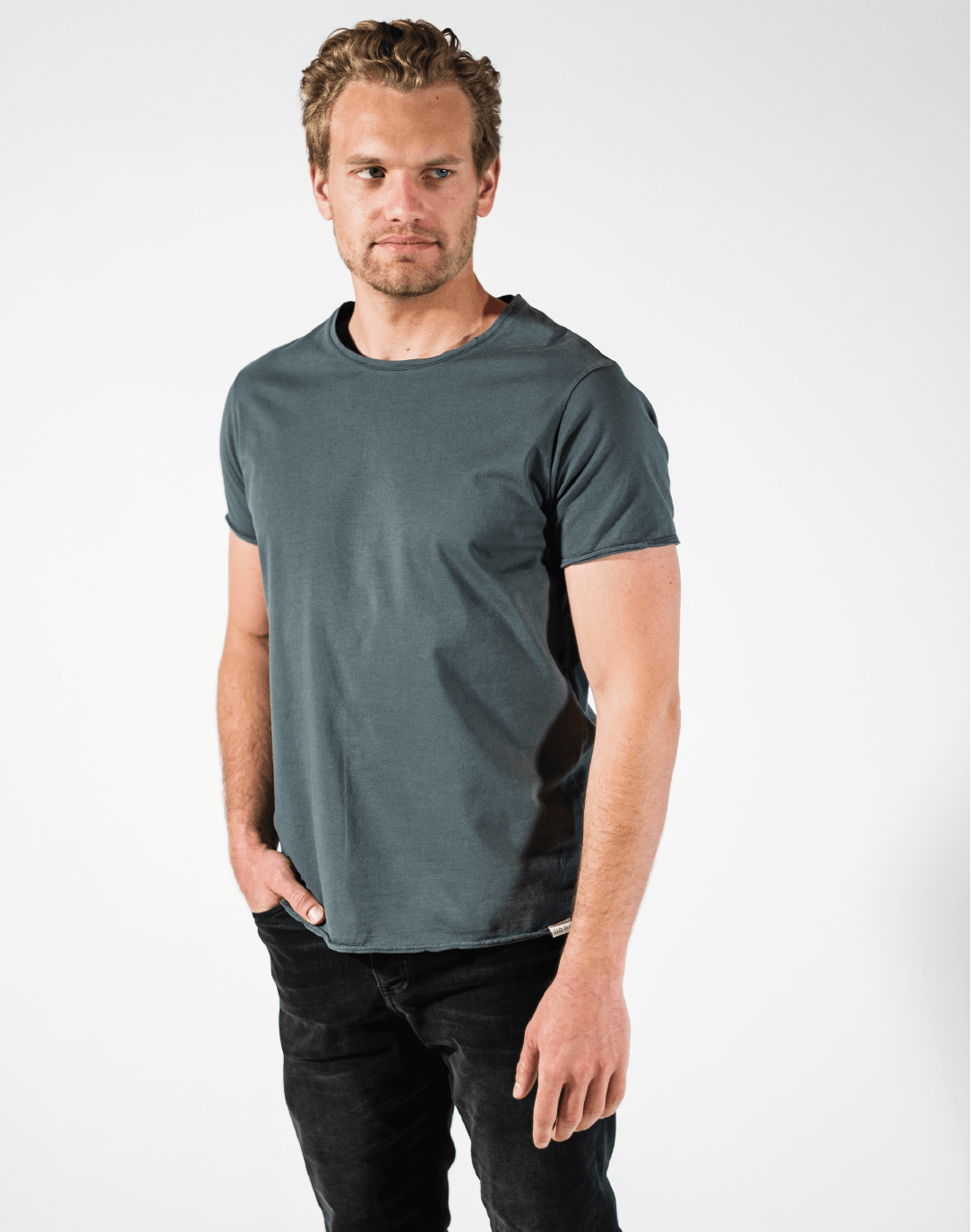 OSEZ Basic Tee Petrol