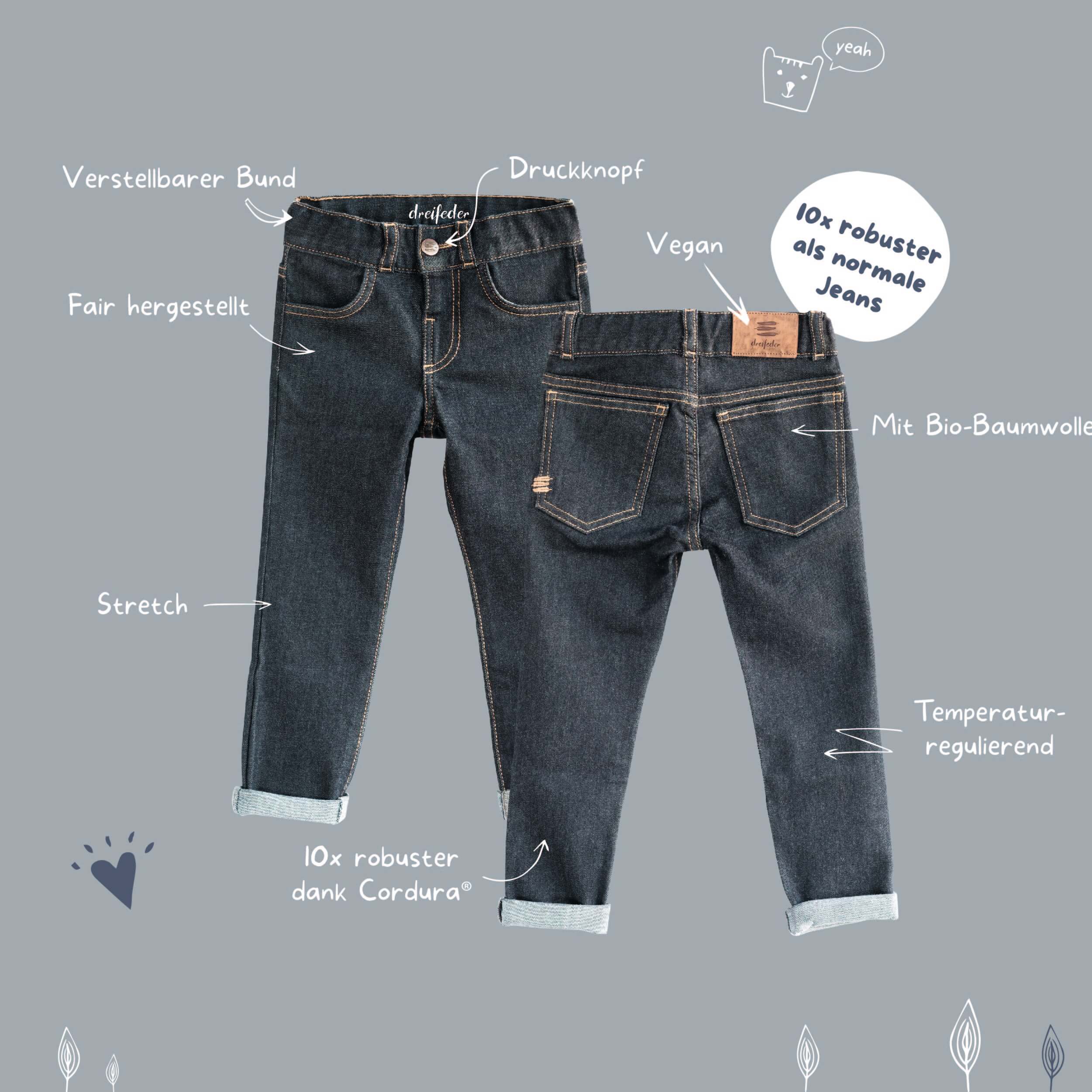 Midi Jeans Indigo_Vorteile