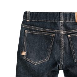 Dreifeder Maxi Jeans Indigo Stickerei