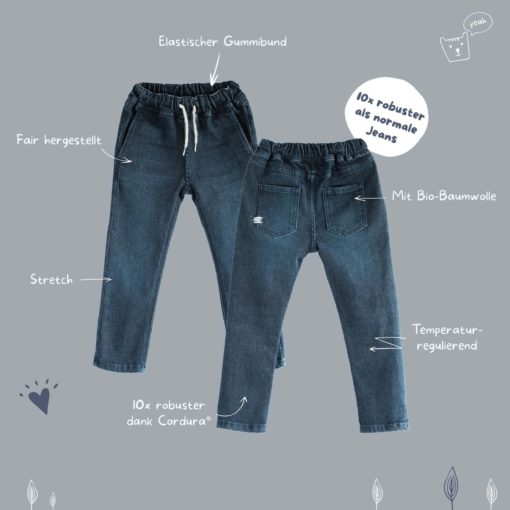 Dreifeder Pull-On Jeans Vorteile
